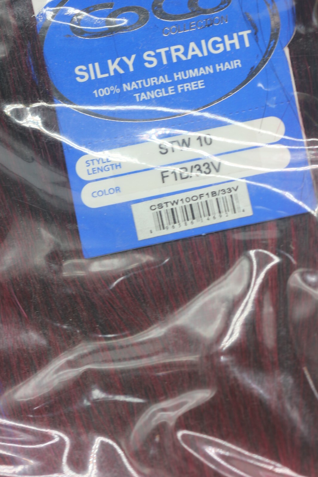 Hair Motion Tangle Free 100% Natural Human Hair Silky Straight 10 ” F1B/33V~ H19