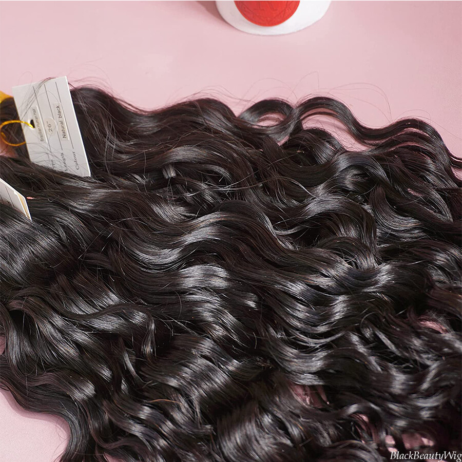 Micro Loop Human Hair Extension Loose Wave Brazilian Microlink Hair 100strands