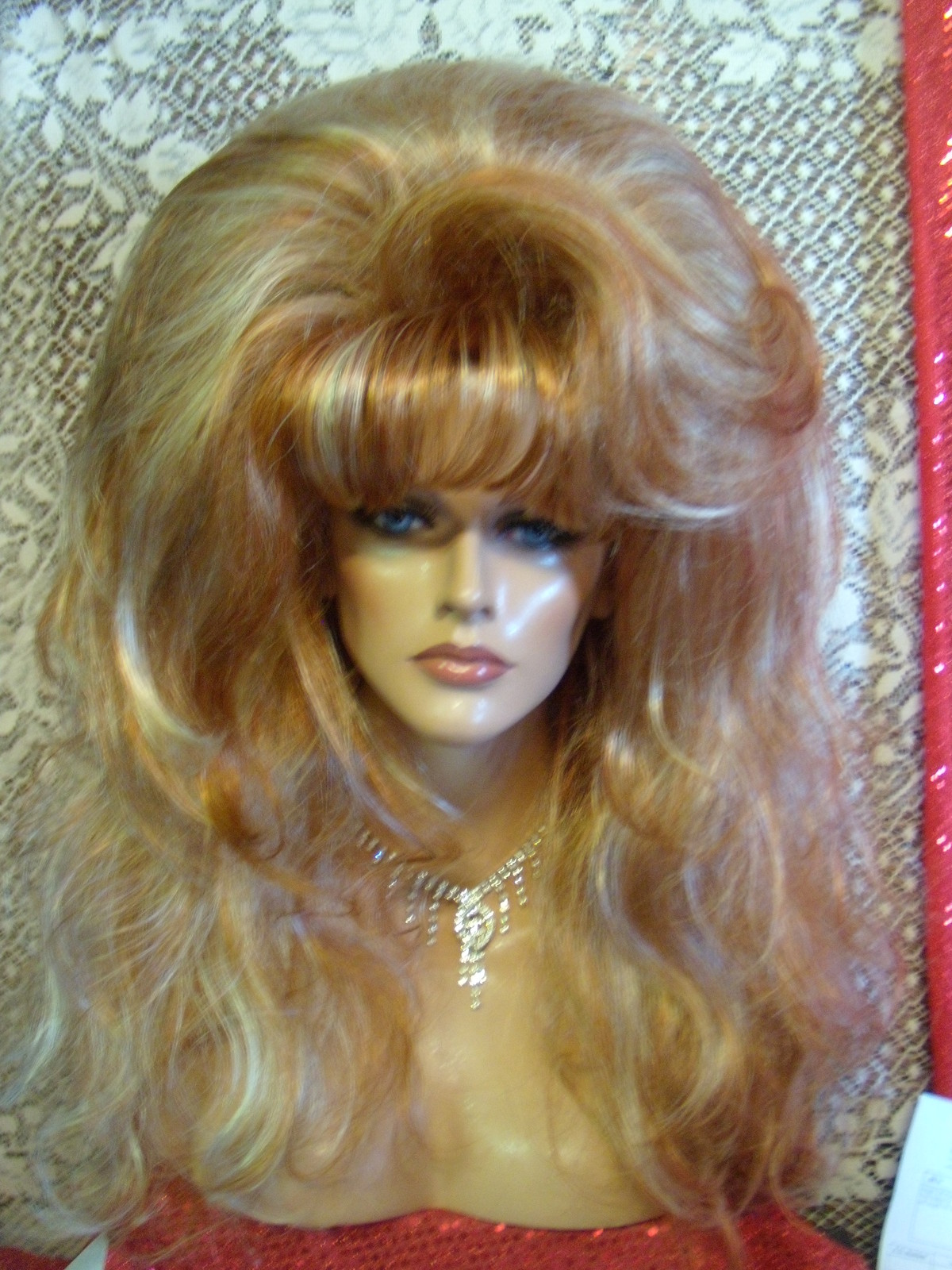 WOW VEGAS WIGS SMOOTH SOFT VOLUME THICK SEXY BANGS FIERCE STYLE GLAM BIG HAIR