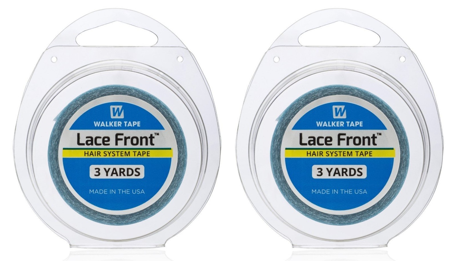 Lace Front Wig Tape Roll 1/2″ x 3 Yards – Pack of 2, Strong Hold, Waterproof