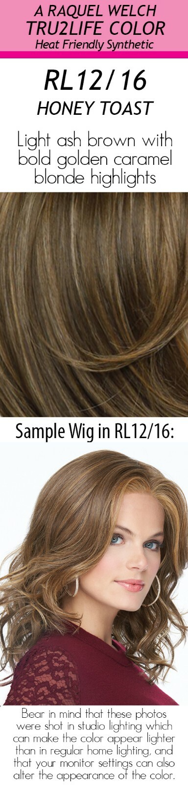 SLEEK SOPHISTICATION Wig by RAQUEL WELCH *ANY COLOR!* Tru2Life, Mono Part, NEW
