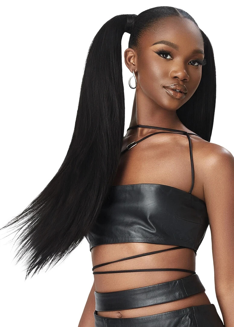 (2 Pack) Outre Premium Purple Pack Human Hair Yaki 12″