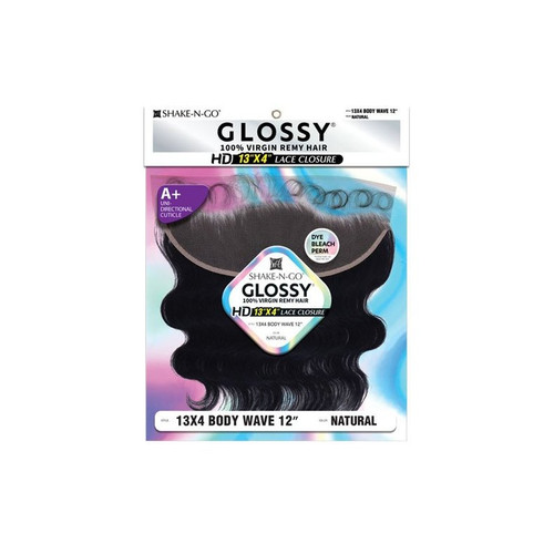 Glossy 13″x4″ Frontal lace Body Wave