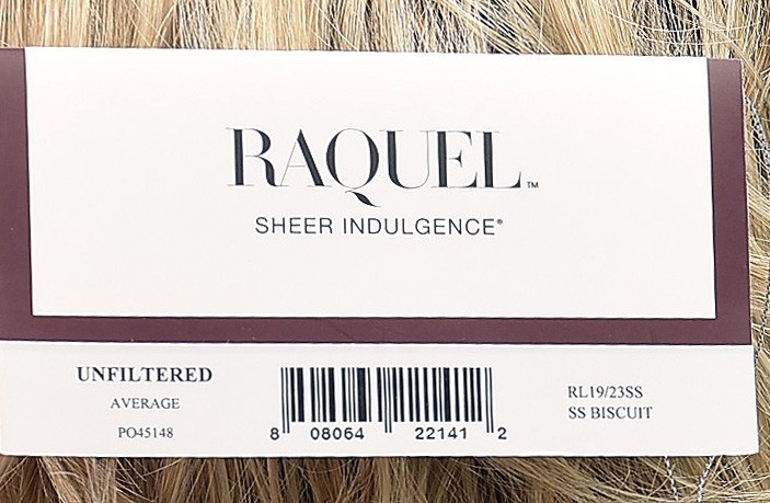 UNFILTERED Wig RAQUEL WELCH, *MEGA DEAL!* RL19/23SS, Mono Top + Lace Front, NEW