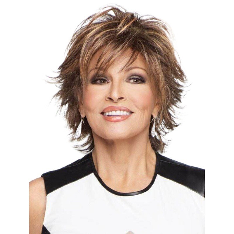 Womens Natural Short Wigs Curly / Straight Bob Hair Wavy Wigs Brown Blonde Wig