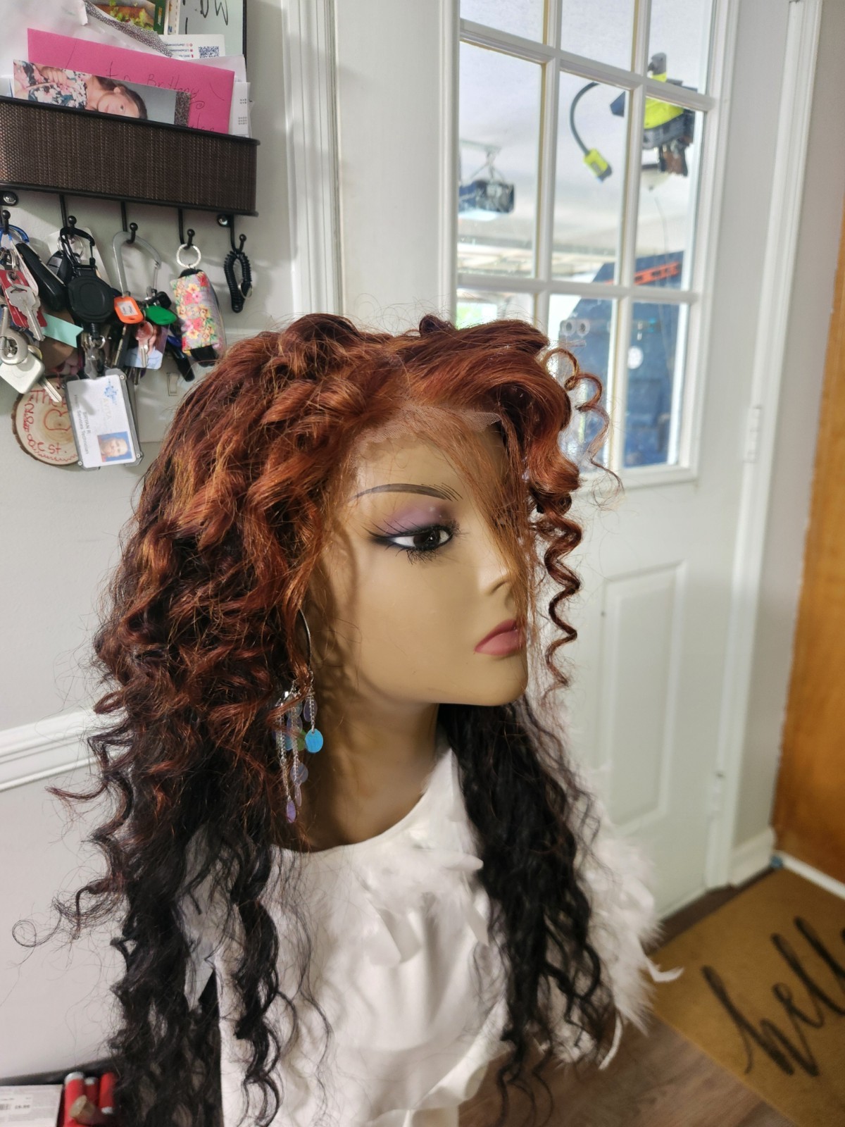 Pre-everything HUMAN BLEND Truly Glueless Wig