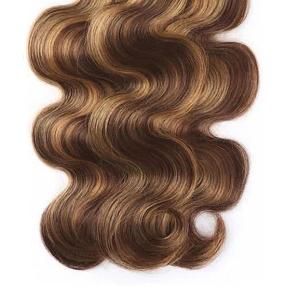 P427 Honey Blonde Body Wave Human Hair Bundles – 26 28 30 Inch Luxury Extensions