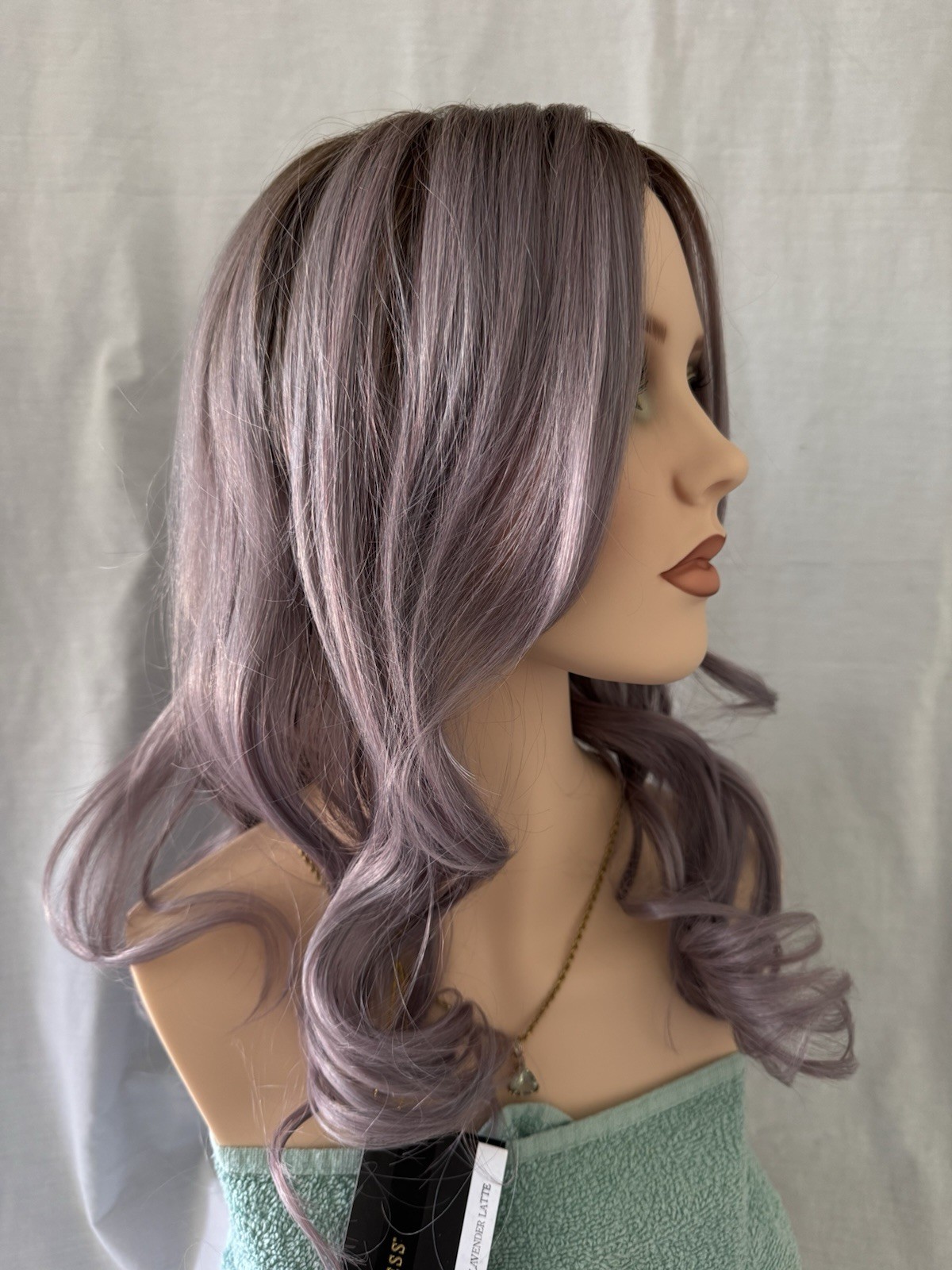 BELLE TRESS PURE HONEY ICED LAVENDER LATTE ROOTED BNWT STUNNING VIOLET WOW!