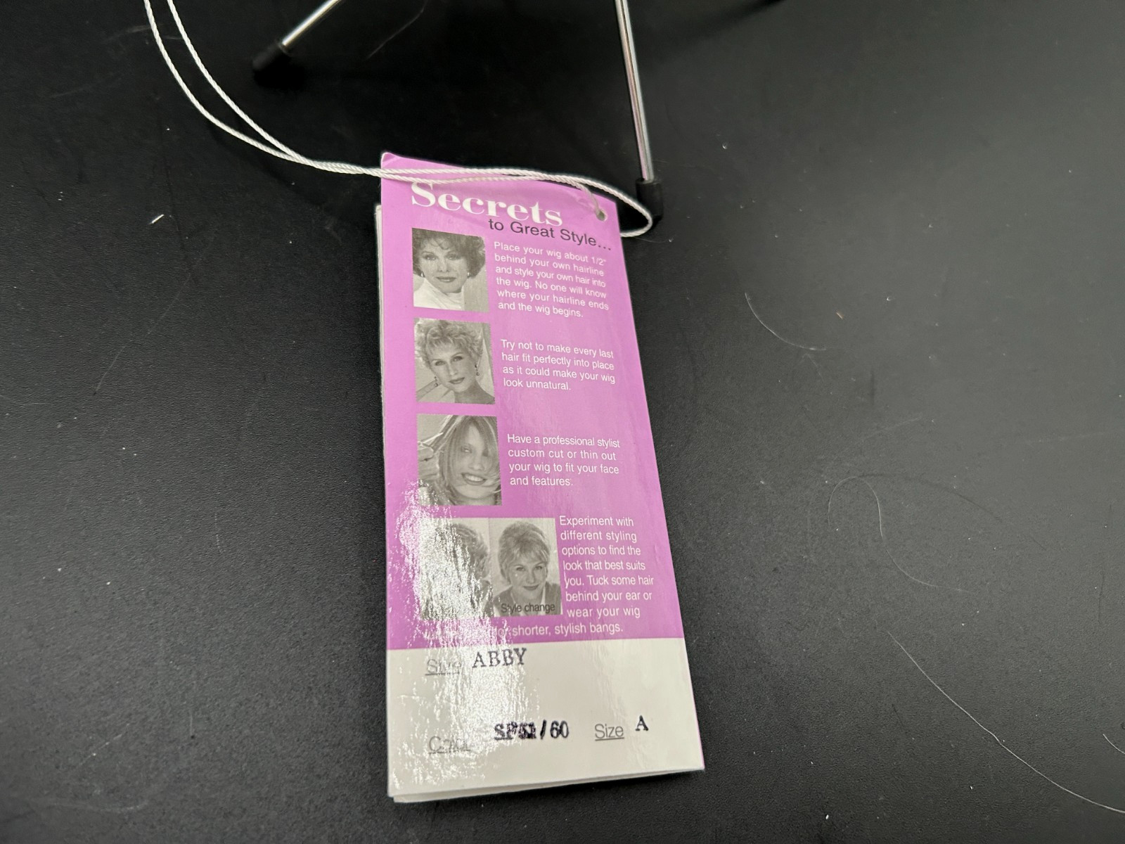 New Paula Young Short Hair Wig Adjustable Salt & Pepper Gray A5504 Abby 51/60A