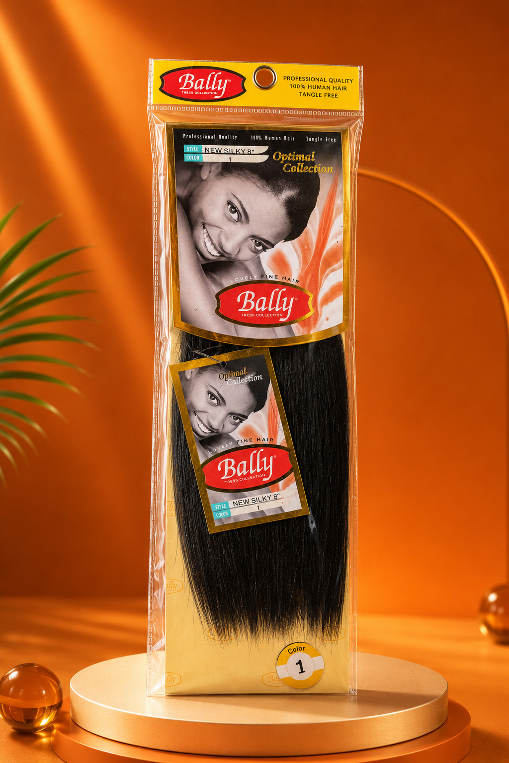 Bally Human Hair Weft Hair Bundle Color 1 Black 8″ 12″ 14″ – 3 Packs New