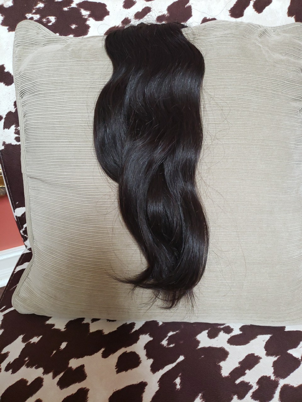 Authentic Raw Indian Natural Wave Hair Extensions Natural Color