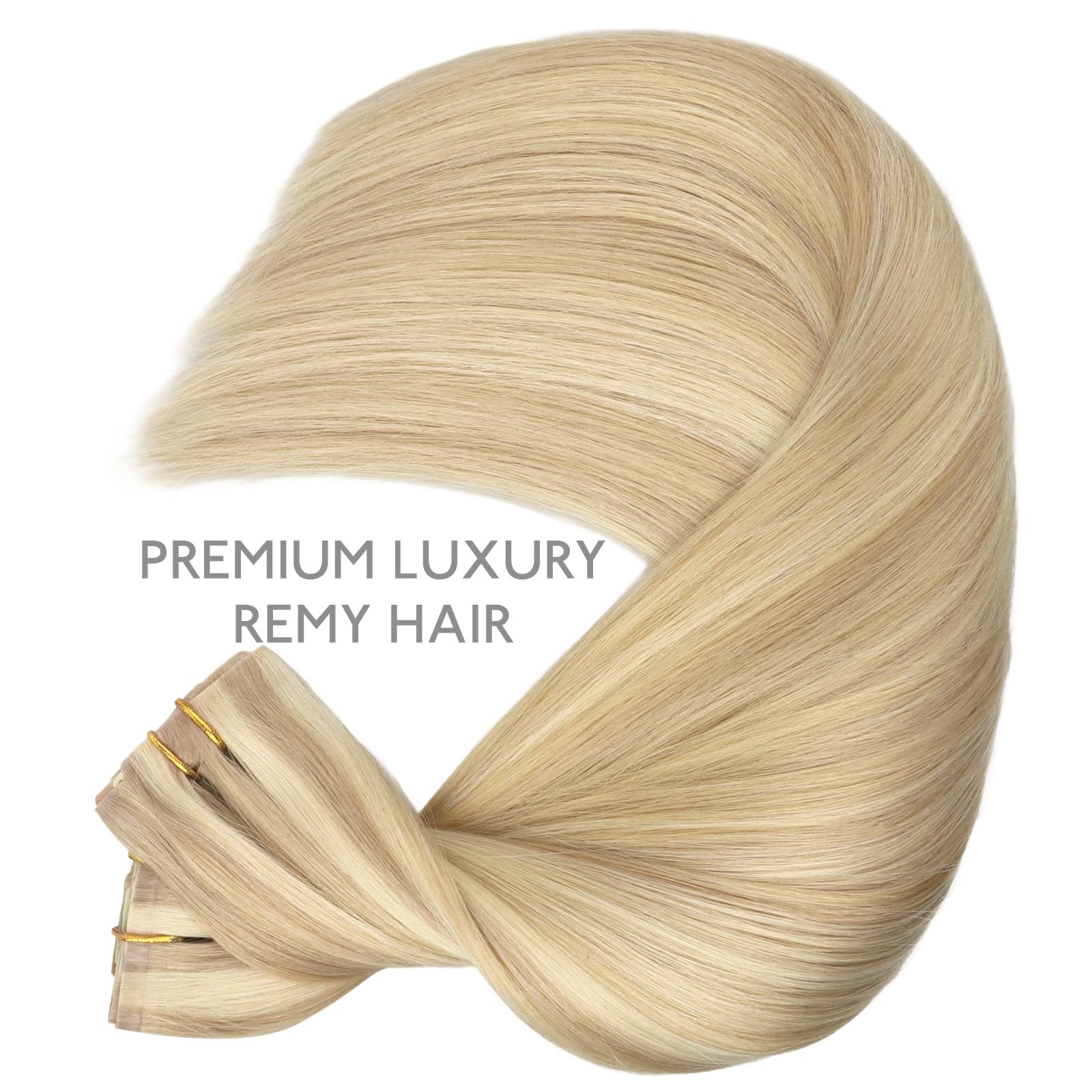 Wennalife Invisi Seamless Clip In Hair Extensions Real Human Hair 12 Inch 80G