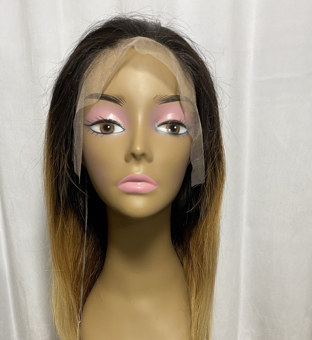 20 Inch Ombre Wig 13×6 HD Lace Front Human Hair 430/27 Honey Blonde Glue-less