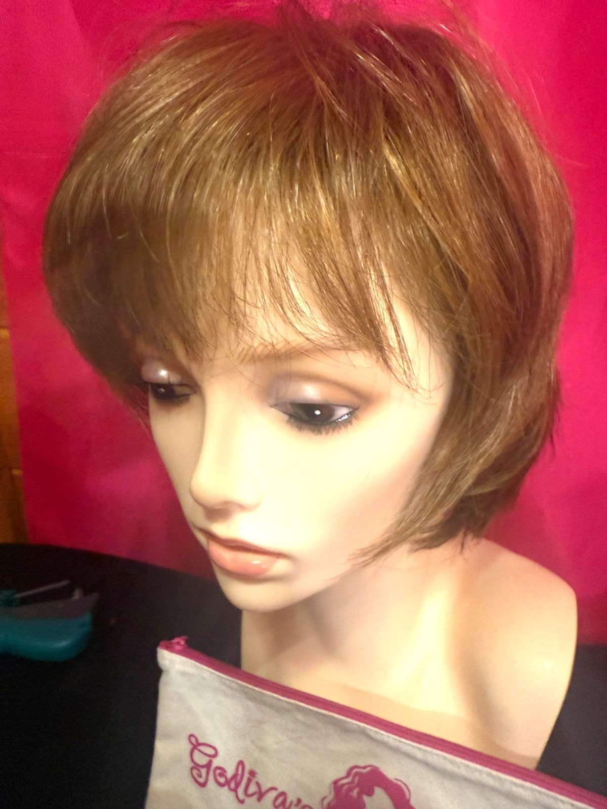 Godiva’s Secret Wigs “Freedom Wig” Copper Glaze-R (Rooted)