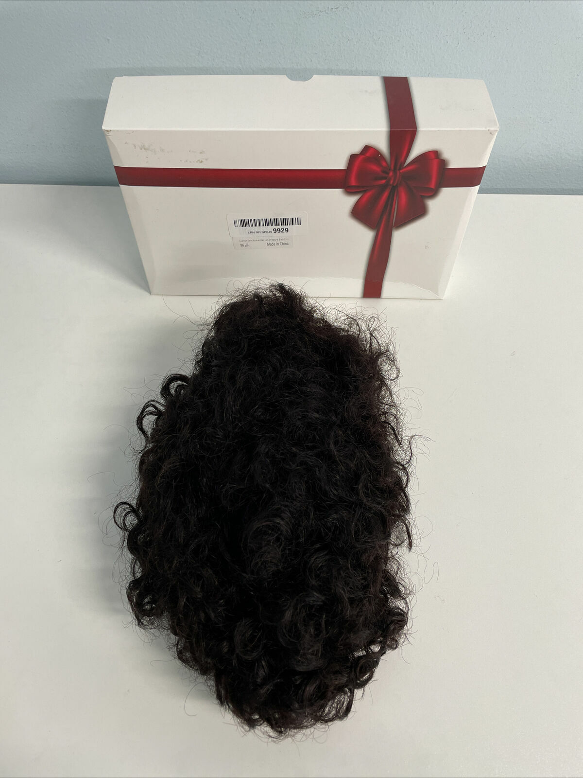 Quantum Love Human Hair Natural Black Color NEW HAD-20040 Short curly