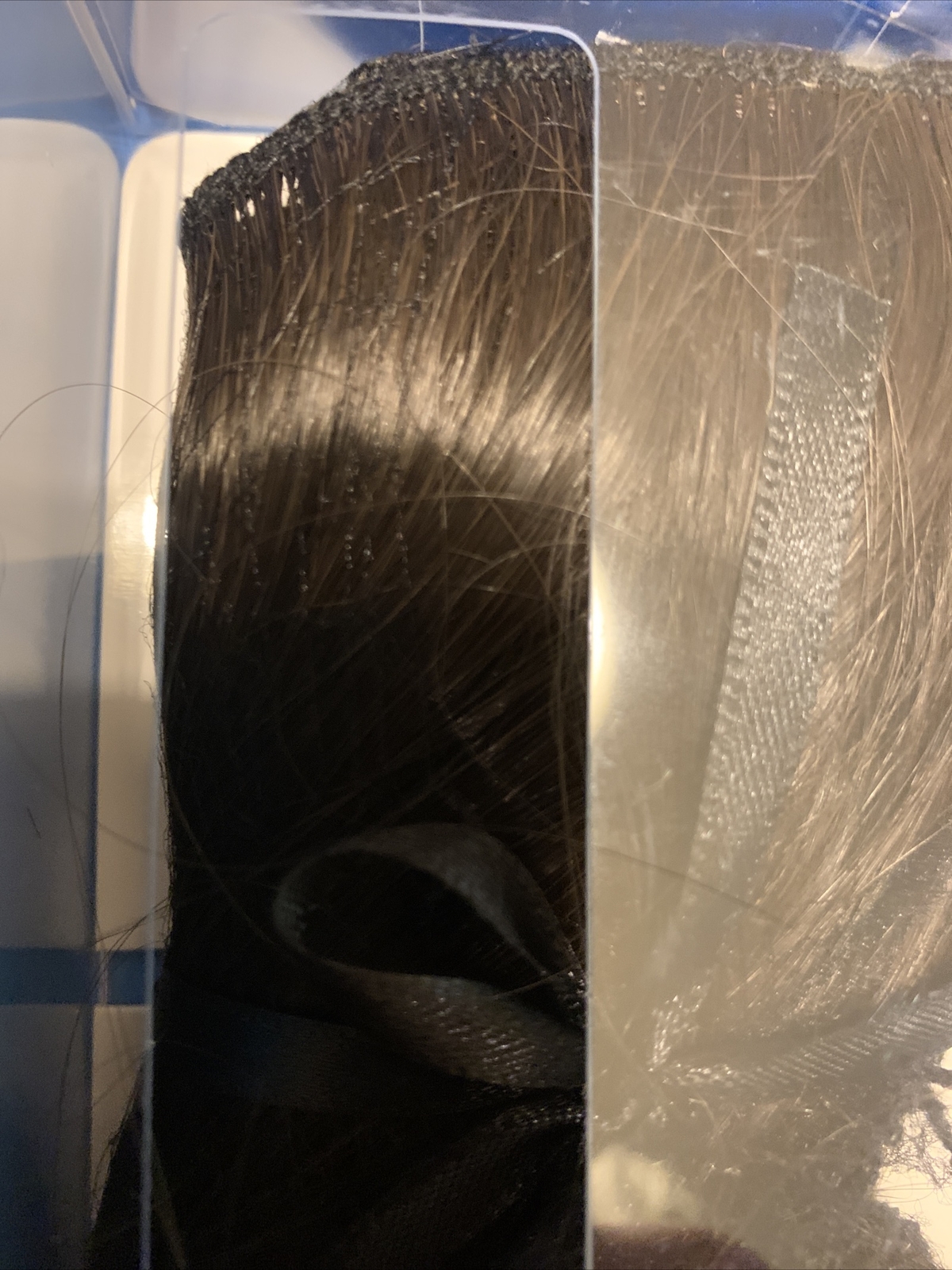 Clip-In Hair Extension 16-in Hairdo 2-Piece Dark Chocolate Brown R6