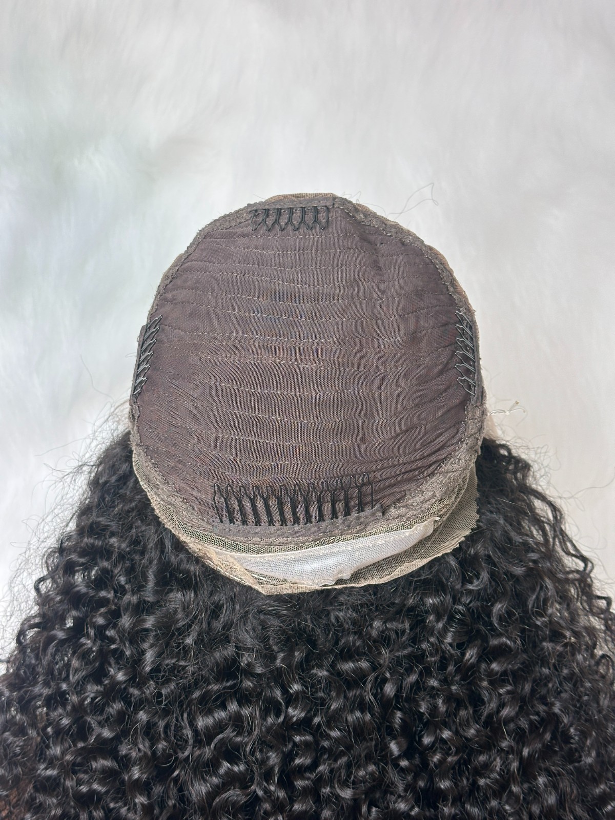KNOT-FREE 26inch 150% Density 360 HD Lace Curly Wig With Invisible Strap