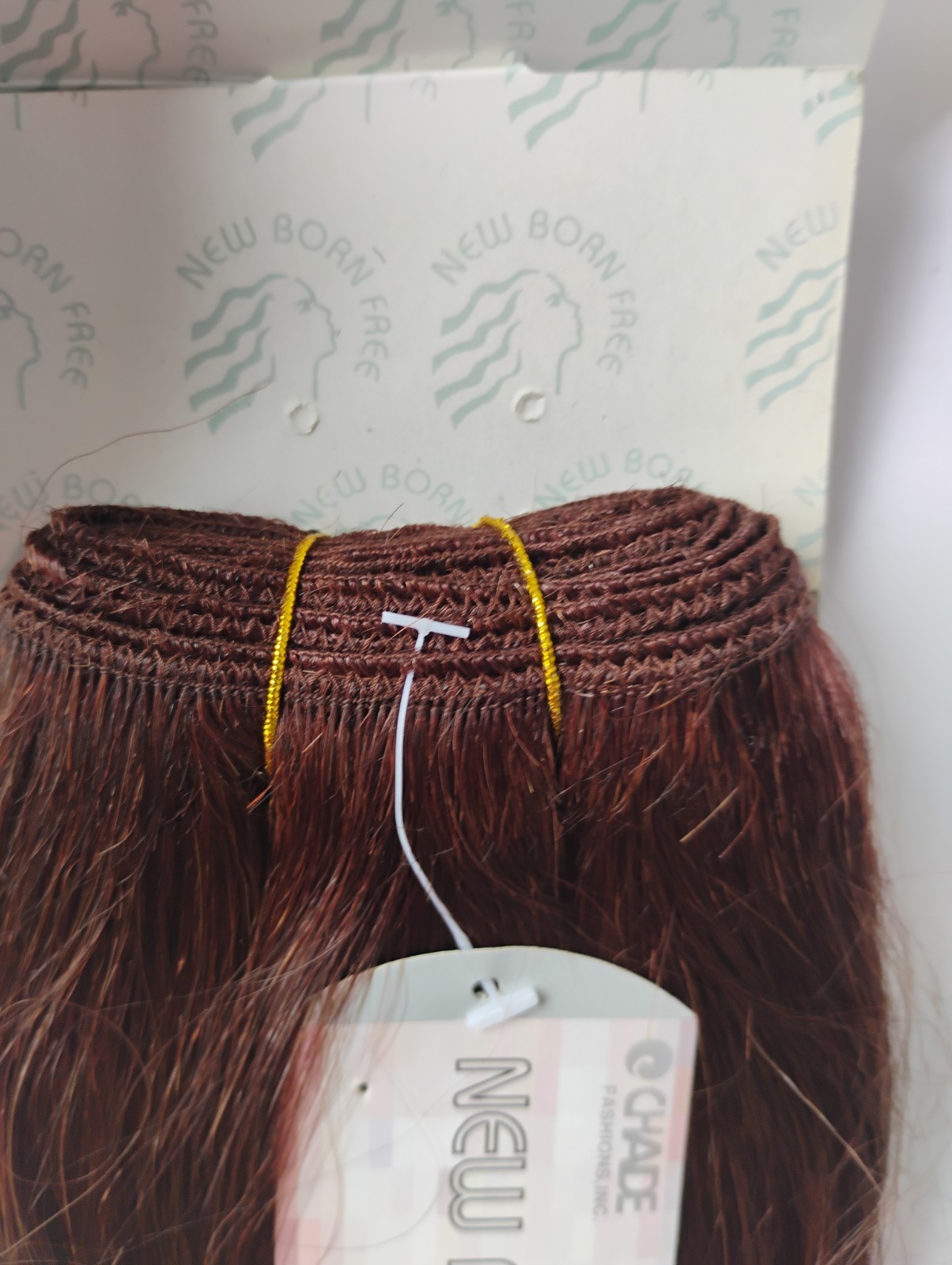 New Born Free 12″ Premium Silver Human Hair Extensions