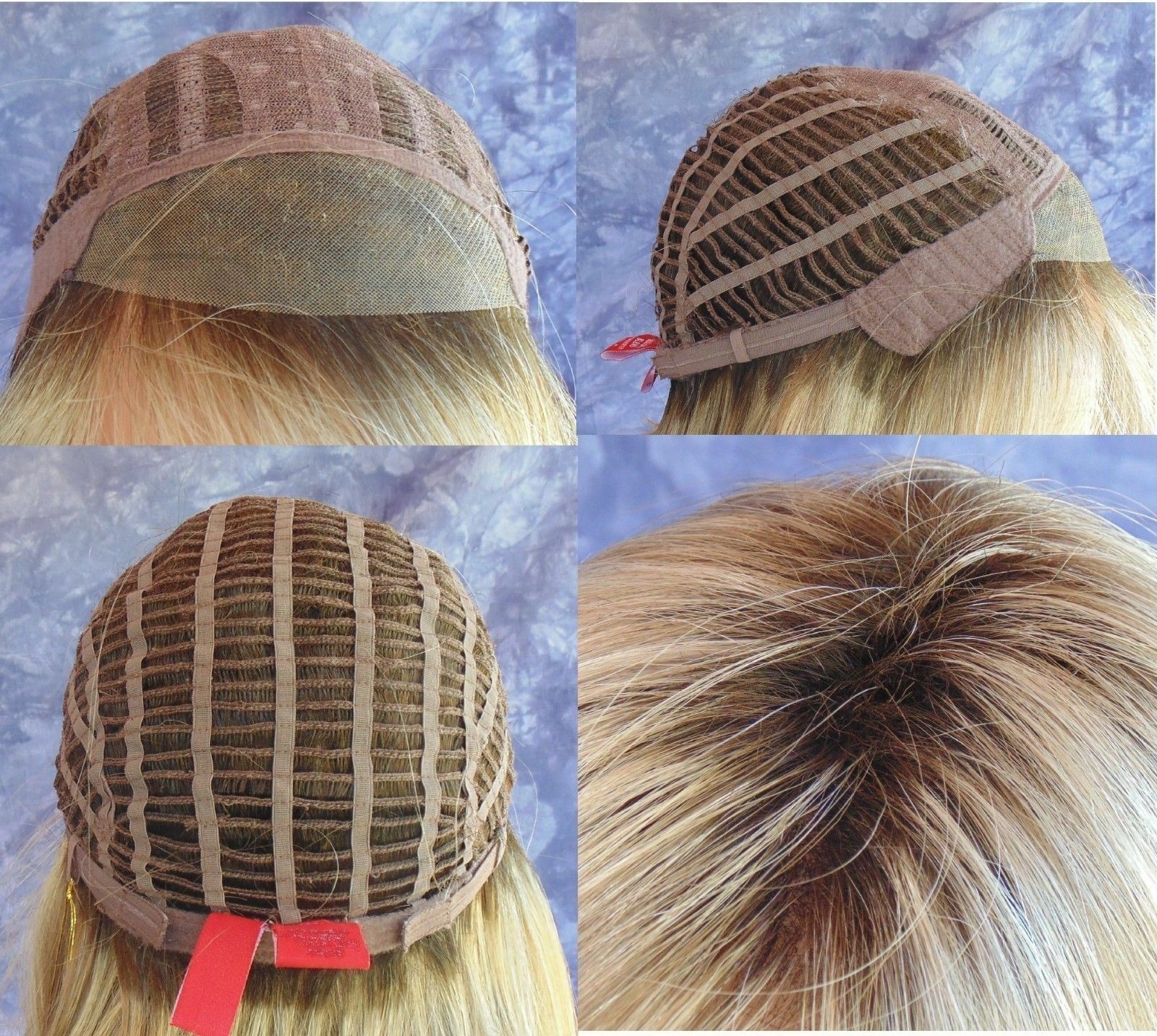 Kristen Renau LACE FRONT WIG “12FS8” HOT SASSY STUNNING ROOTED BLOND BOB