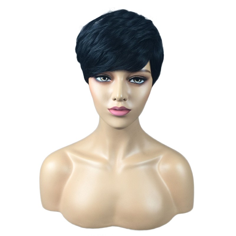Women 24cm Short Synthetic Wig Soft Hair Fashion Daily Party Casual Accessory