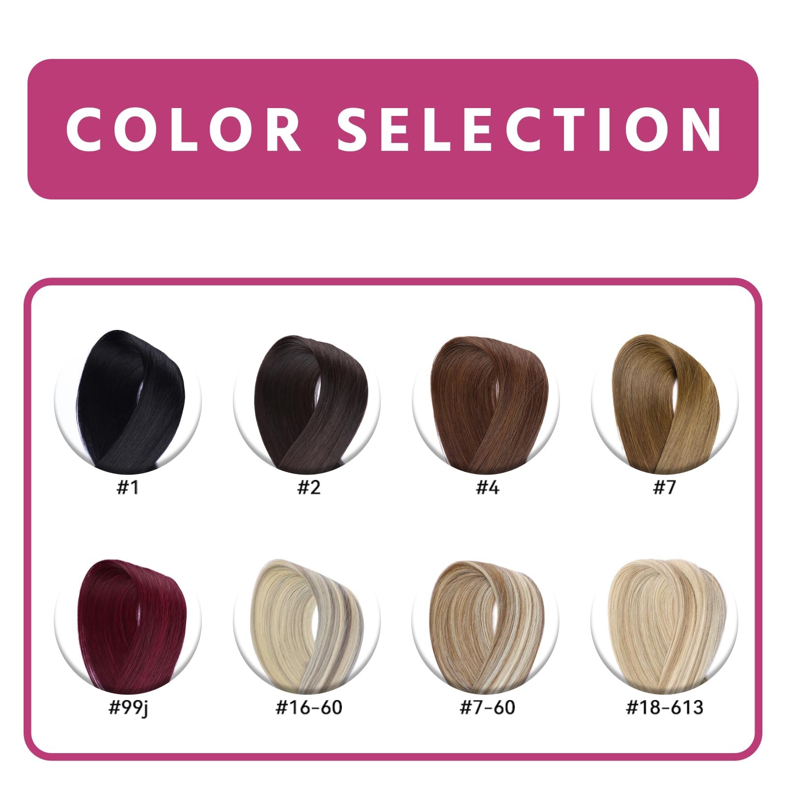 Eliysako Remy-Hair Microlink Hair Extensions Human Hair Micro Bead 20Inch