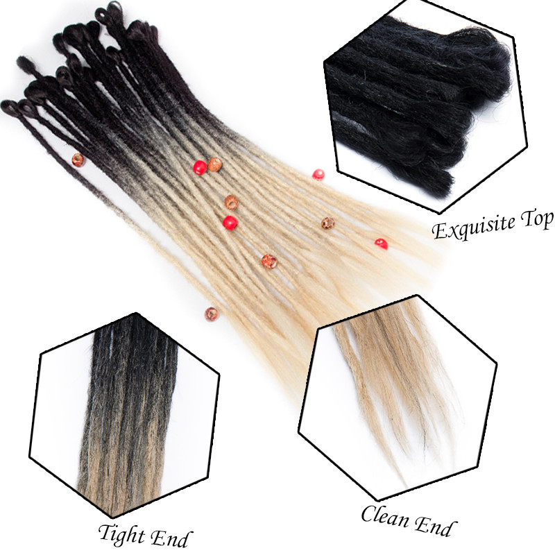 Multi-Color Synthetic Soft Dread Locks Crochet Braid Braiding Hair Extensions US