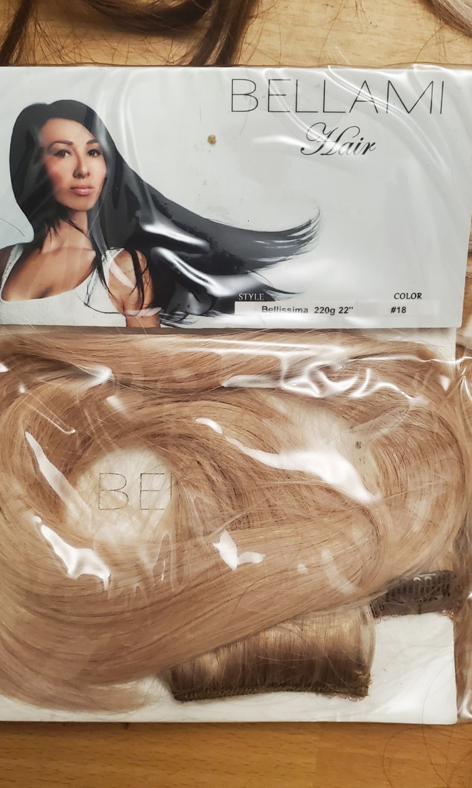 Bellami BELLISSIMA 22″ hair extension PLUS numerous hair extensions and natural