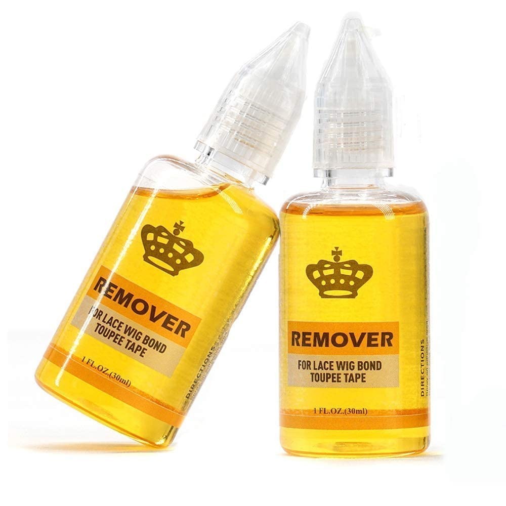 Gentle Hair Extension Remover – Non-Irritating Adhesive Solution in 1oz Bottle