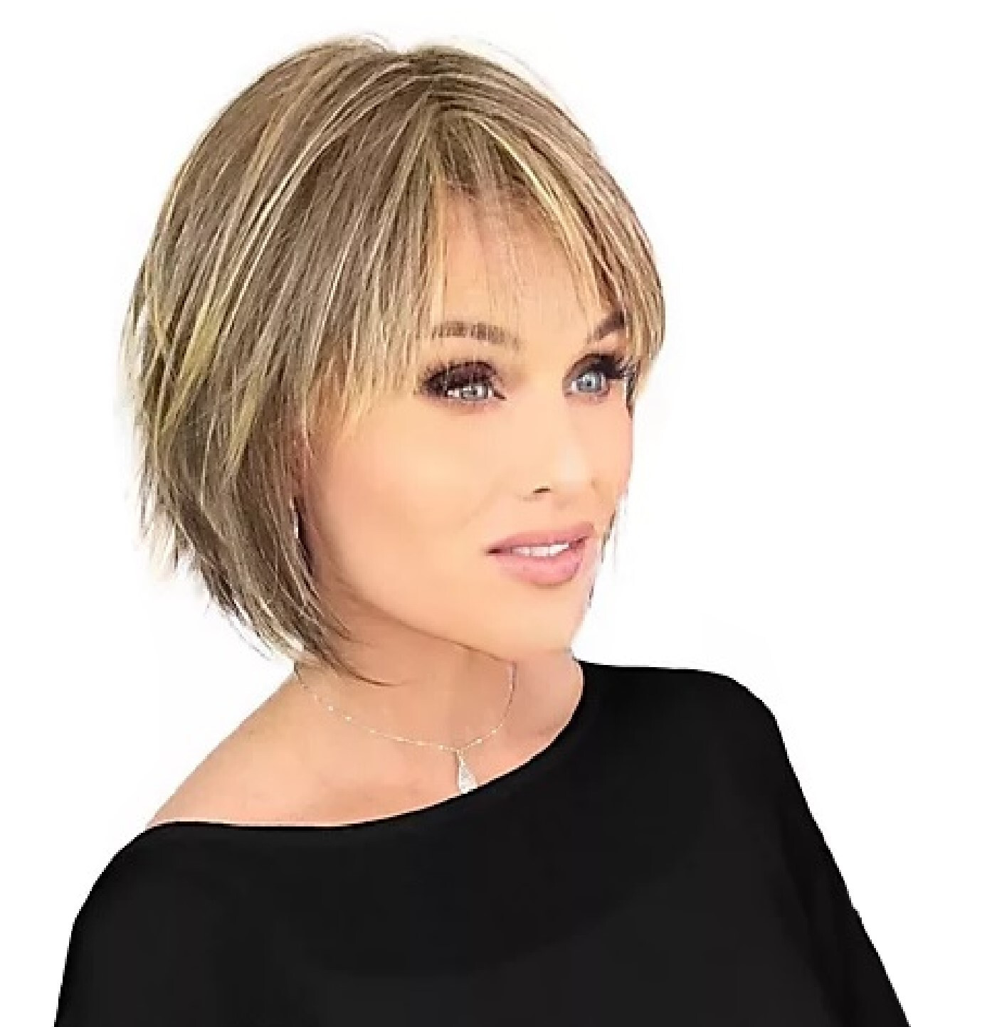 Hairdo Flirty Fringe Bob Wig- Medium Red Brown