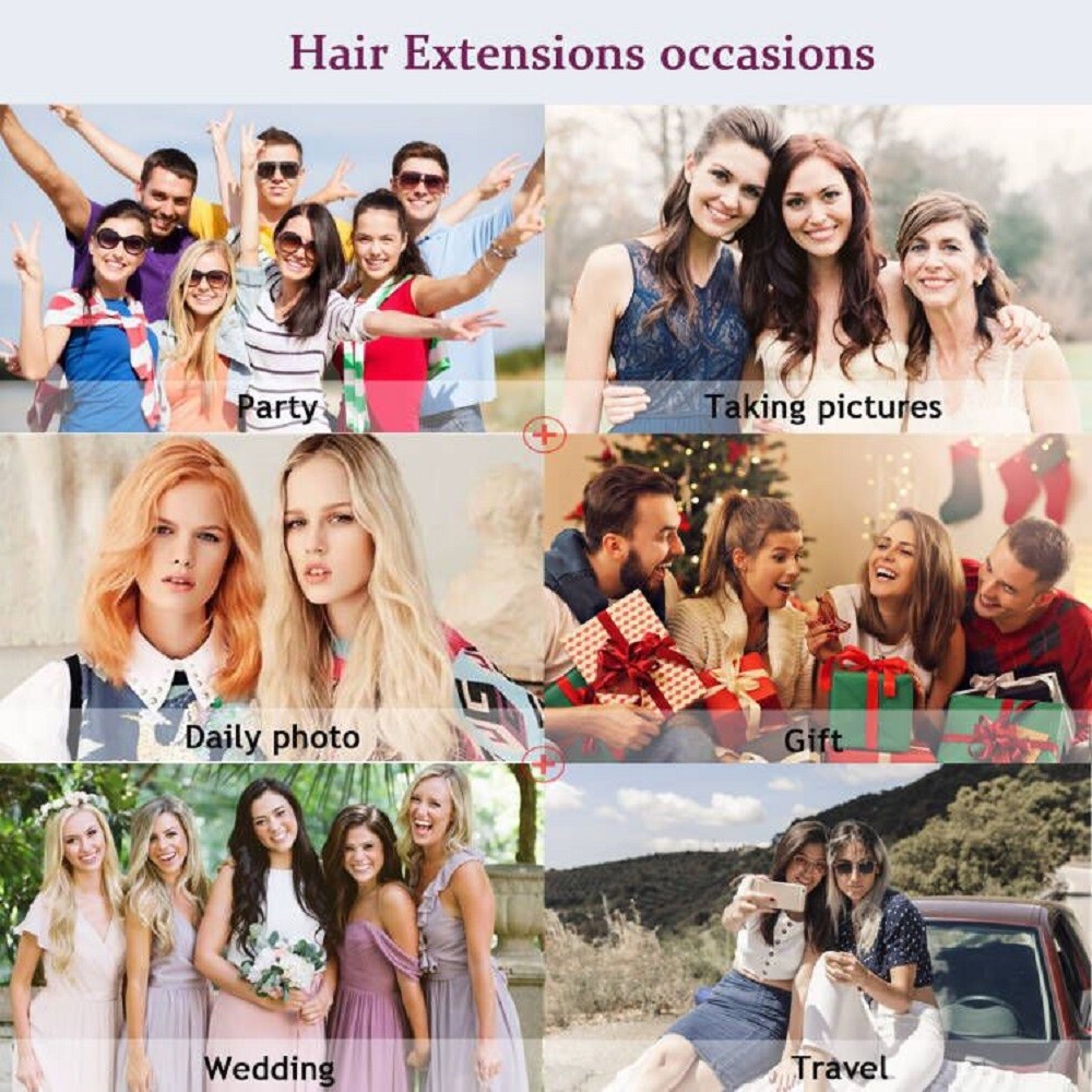 Durable Adhesive Tape in Hair Extensions Invisible Skin Weft Real Human Hair 12A