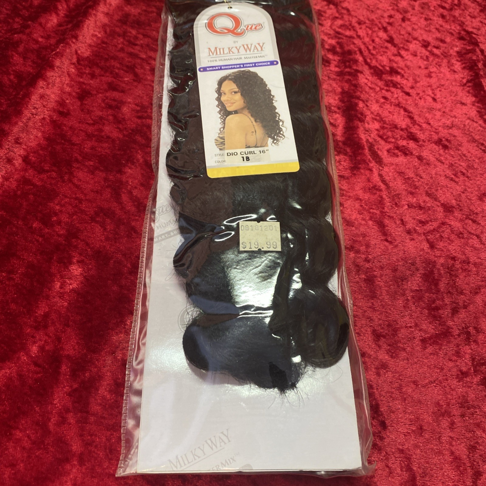 Que By Milky Way Dio Curl 16” 100% Human Hair