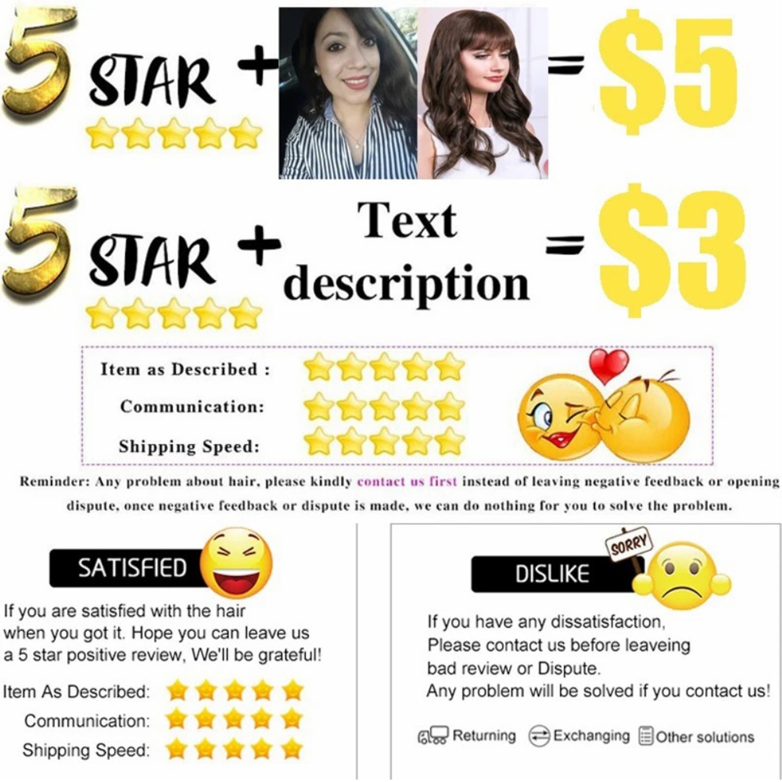 100% Human Hair Toppers with New HD Lace Base Closure 6×7 Inch Hair Extensions