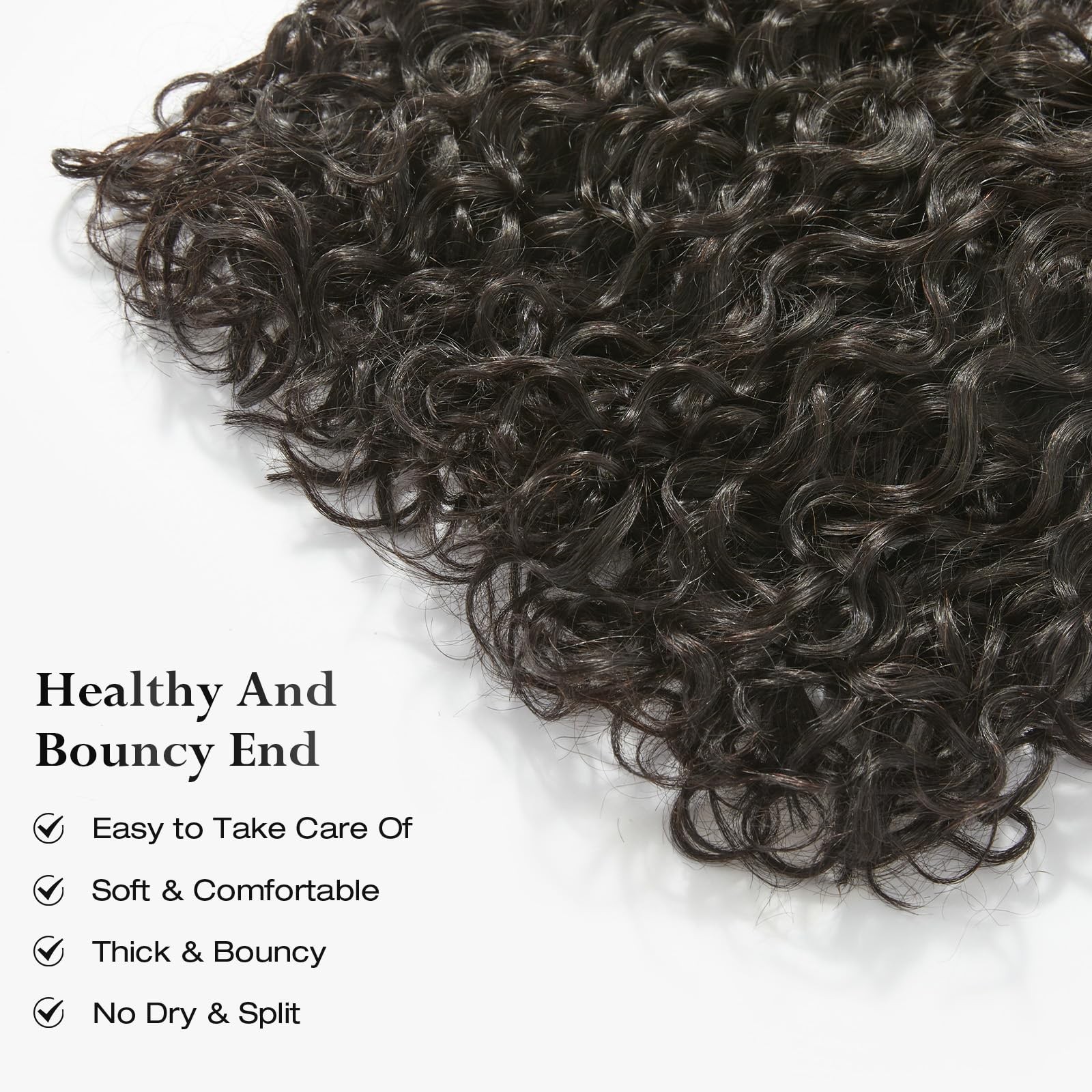 Ashine Human Hair Bundle Deep Curly Water Wave Unprocessed Cambodian Raw Hair