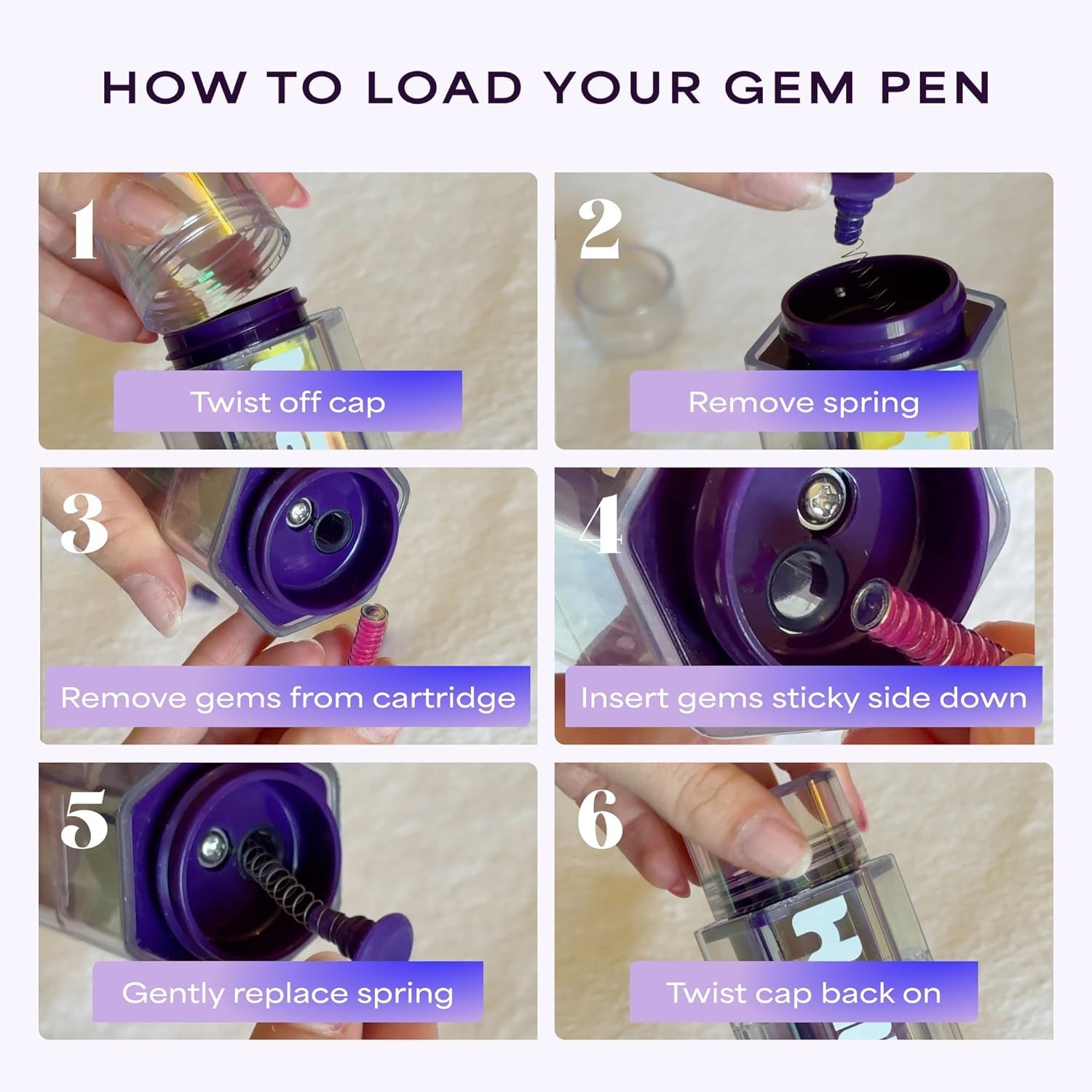 Fun & Mess-Free Hair Gems for Girls: 240 Adhesive Stones with Gem Applicator