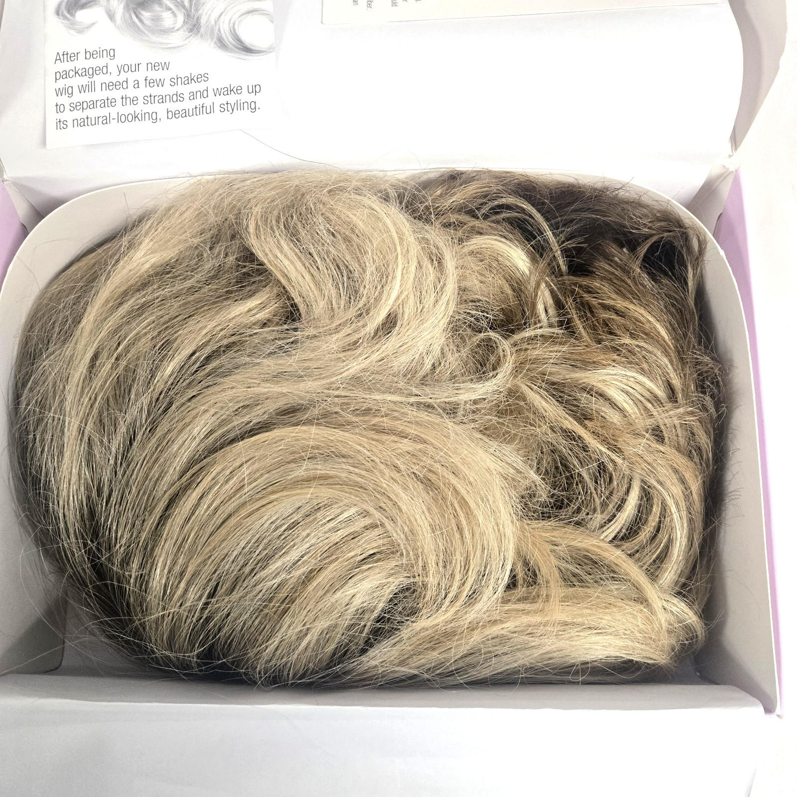 Paula Young Beauty Wig Lily Short Curly Bob A1423 Color Honey Bun Average New