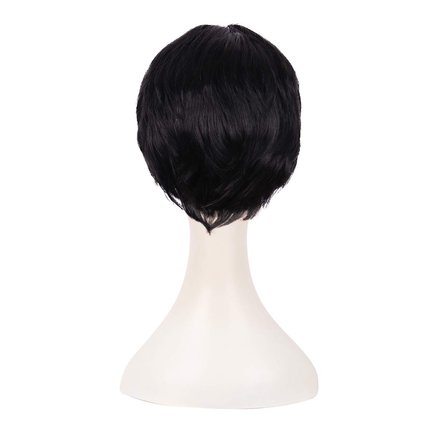 10 Inch/25cm Fashion Women Short Curly Wig (Black)