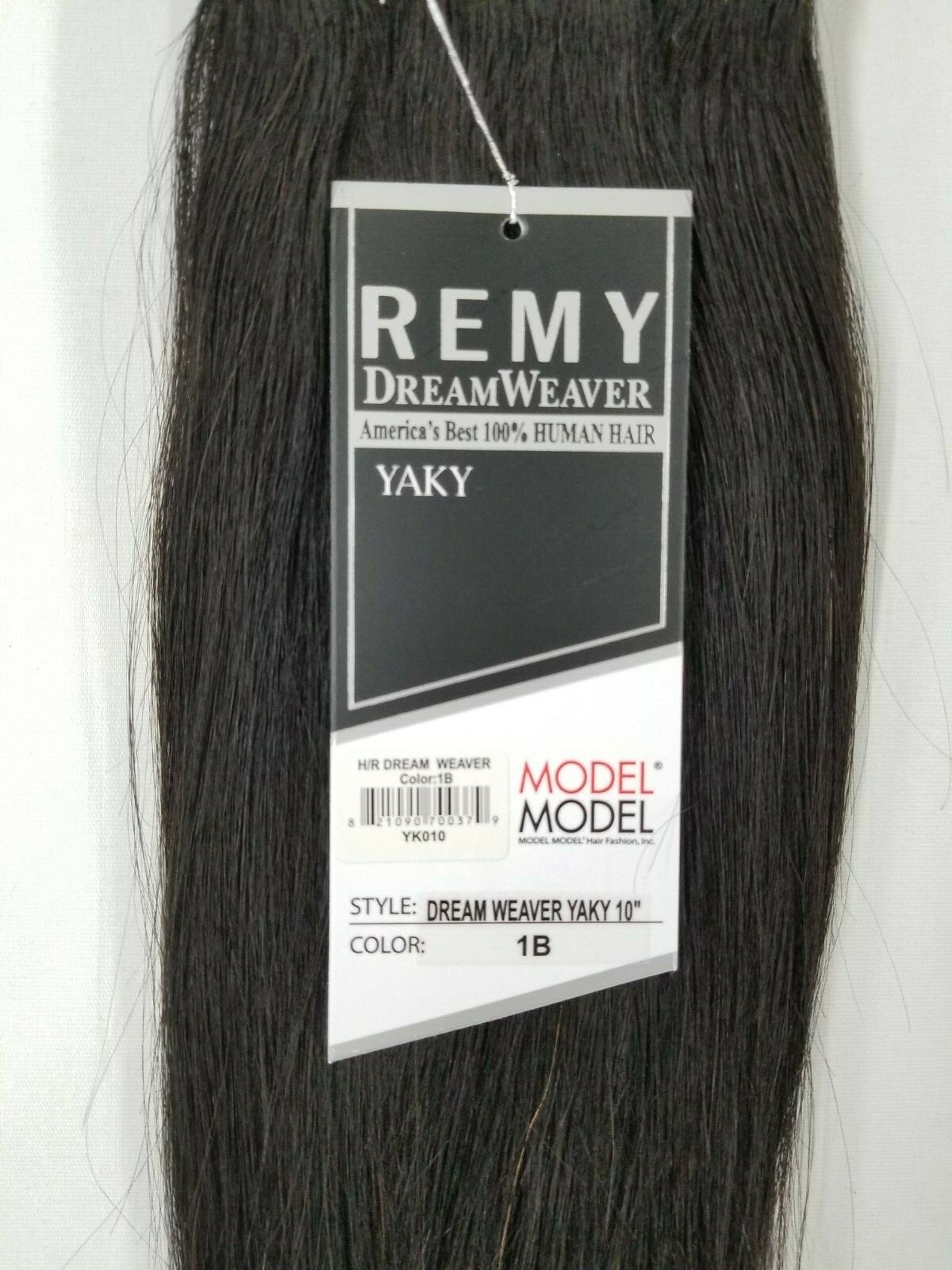 2 Packs ModelModel Remy Dreamweaver 100% Human Hair Extension 10″~Off Black