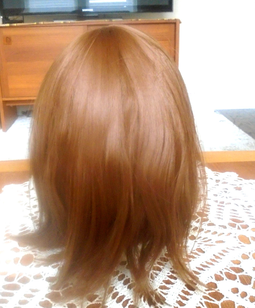 ONPEP Fashion Wigs Natural Honey Brown Chestnut Color New with Box!
