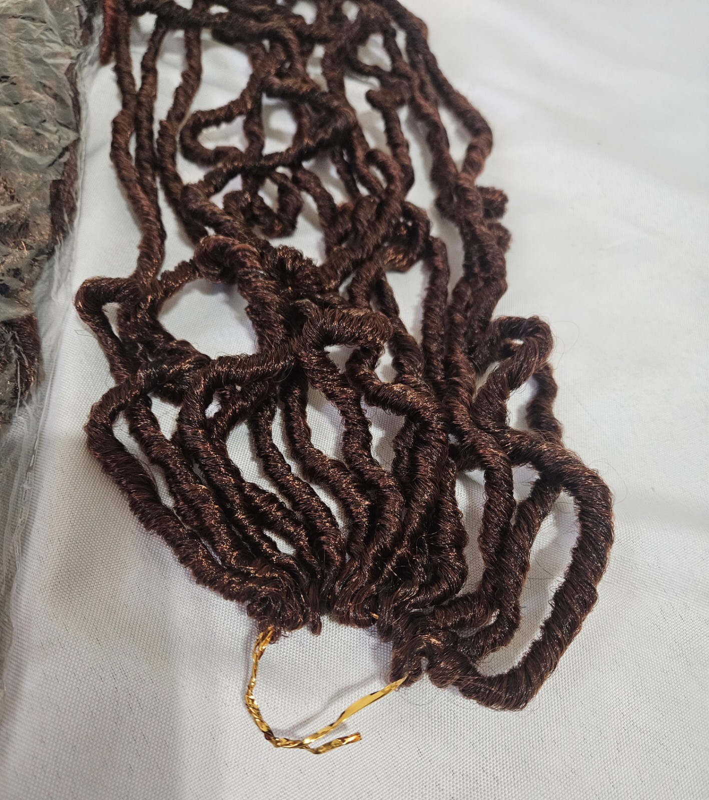 Crochet Hair 18 Inch Pre-loop Crochet Braids 100% Natural African Root