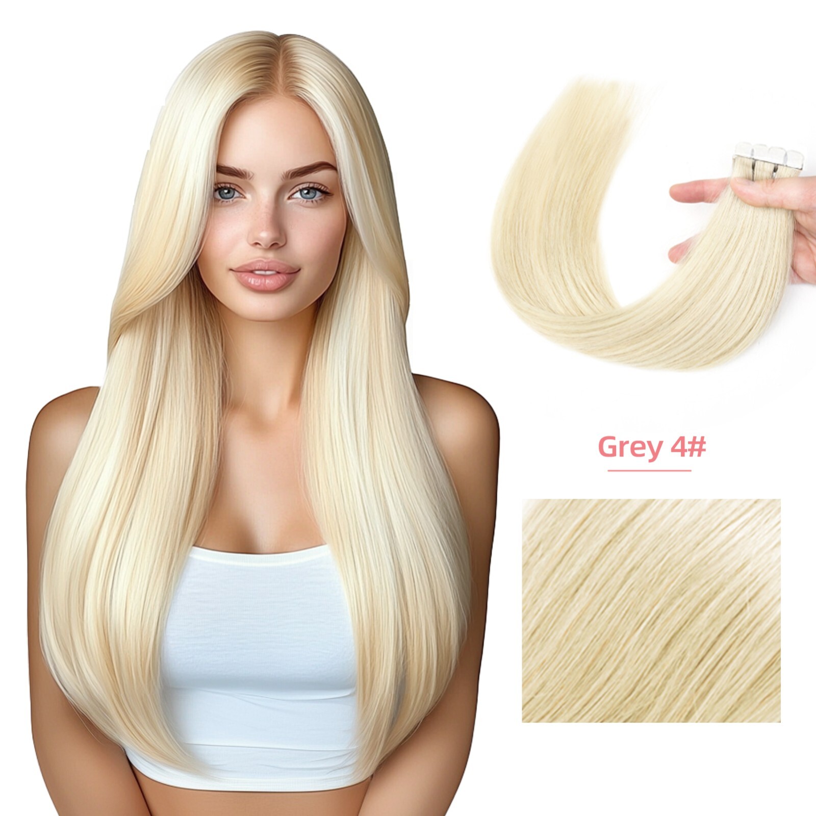 12-24 inch real hair wig pieces 100% real hair for all 16 pieces/pack