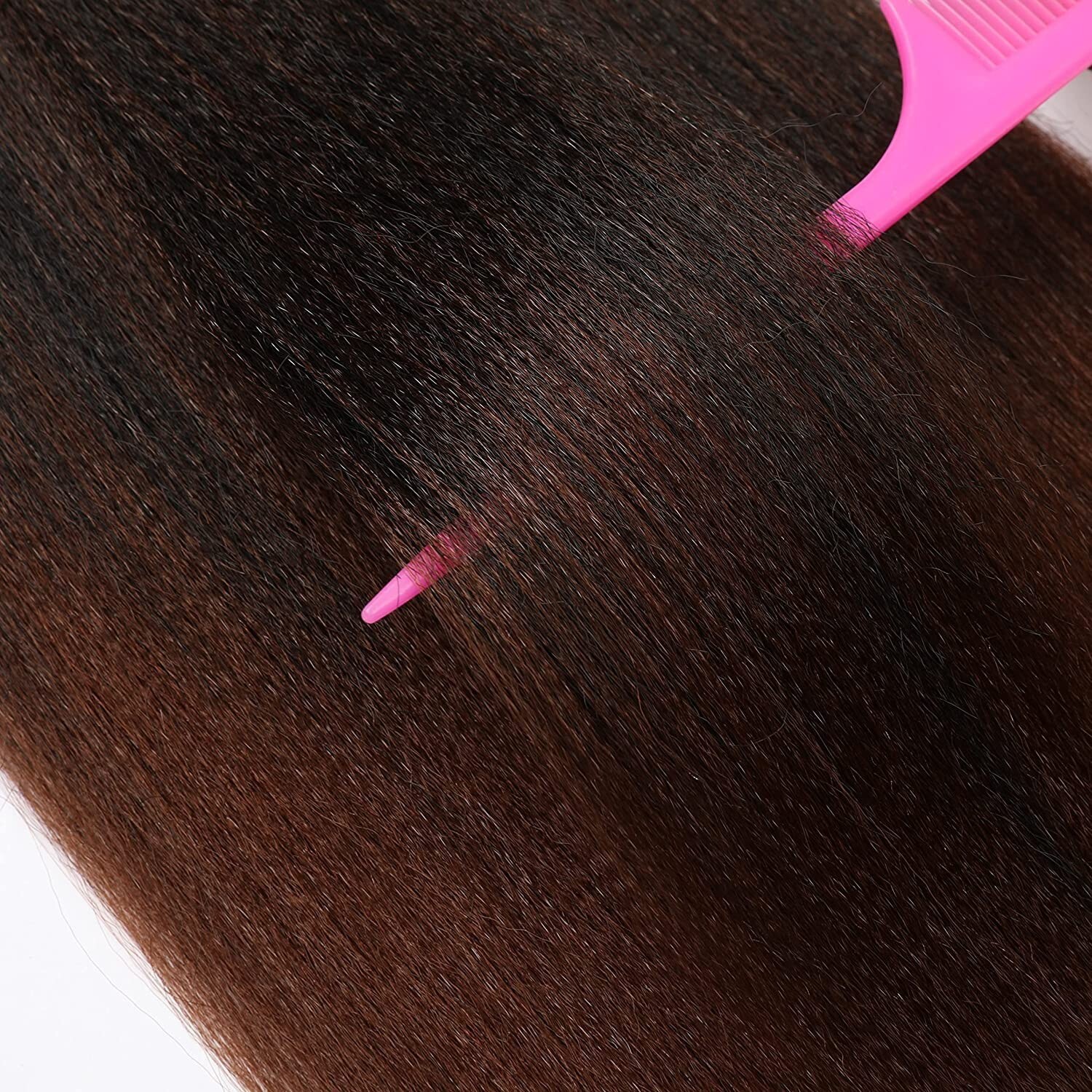 48 Inch Ombre Yaki Braiding Hair – 8 Packs Pre-Stretched, Durable & Lightweight