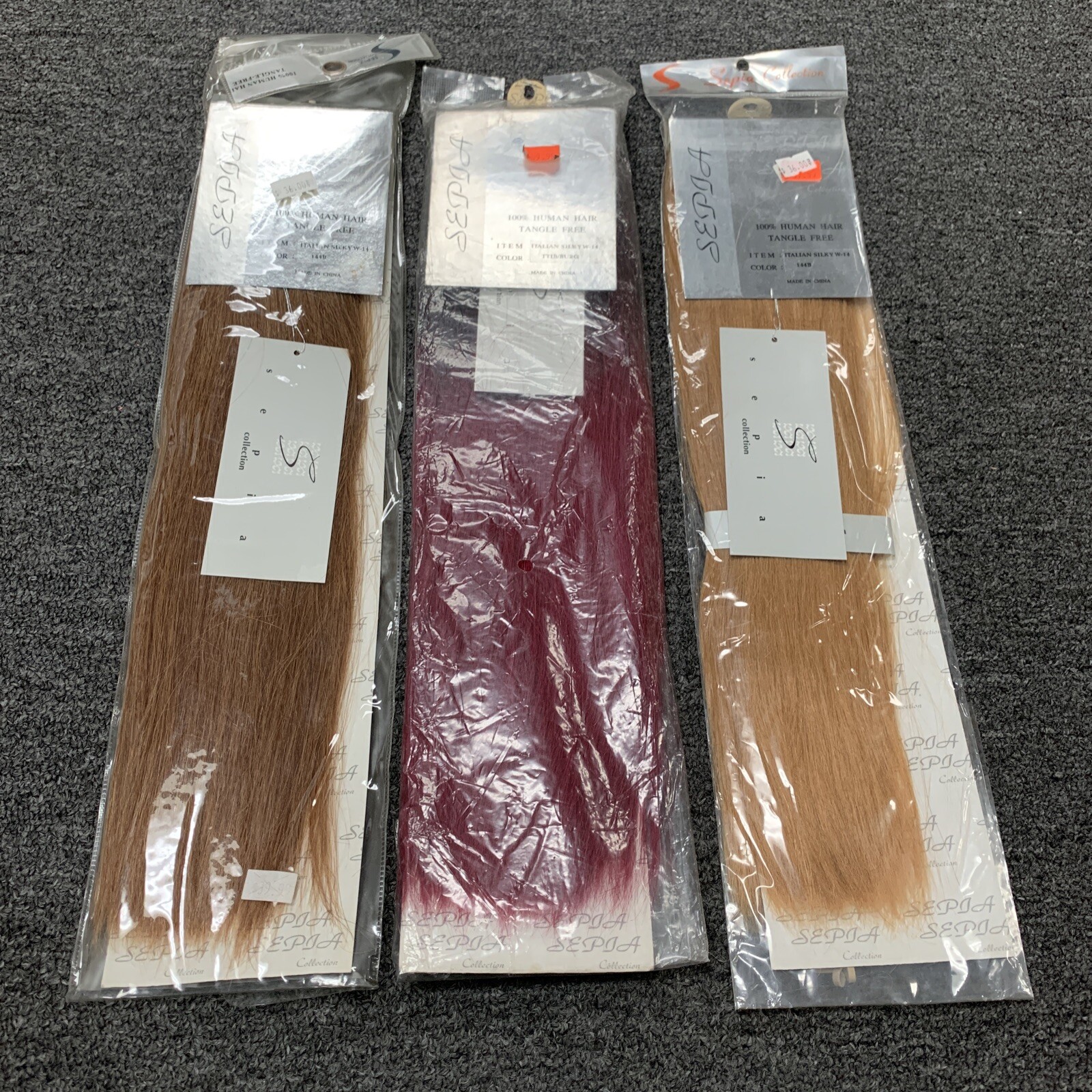 Sepia 100% Human Hair Extensions Italian Silky 14″ Length ~ W-14 ~ Choose Color