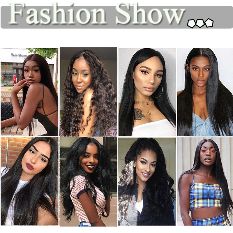 Brazilian 1-4Bundles Human Hair Weave Extensions Real Virgin Straight Weft SALE