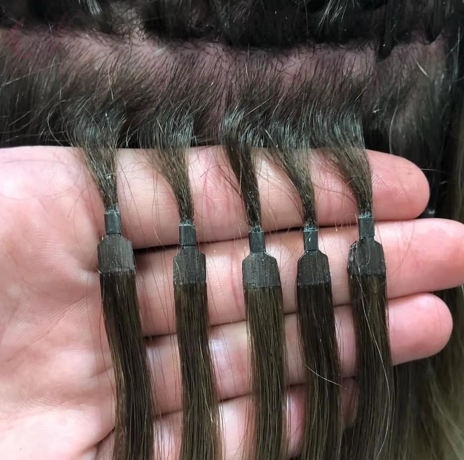 PRE BONDED Ombre Grey Y Tip Hair Extensions 100% Remy Human Hair Extension 100g