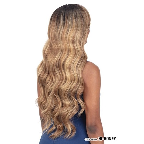 Loose wave with Curtain bang style – 014 LITE WIG