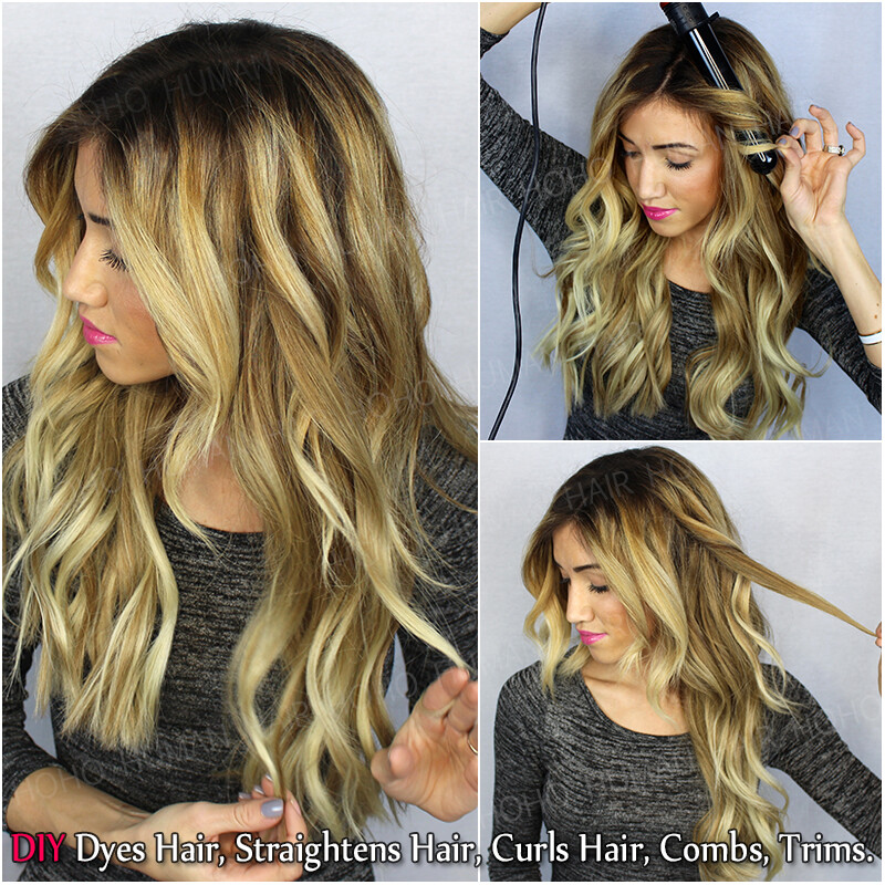 One Piece 9A Human Hair Extensions Clip In 100% Remy Real Weft Lucca Light Brown