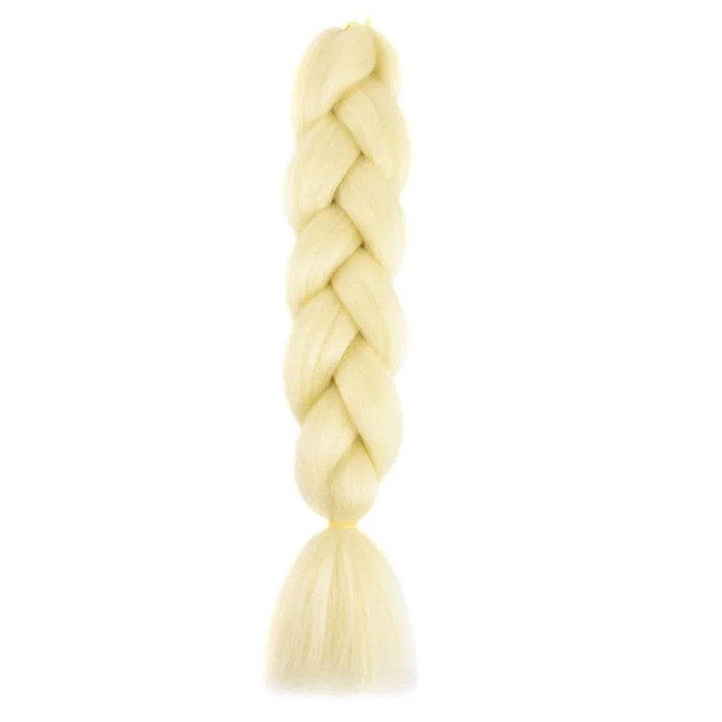 24Inch Synthetic Yaki Straight Braiding Hair Extensions for Women Dreadlocks