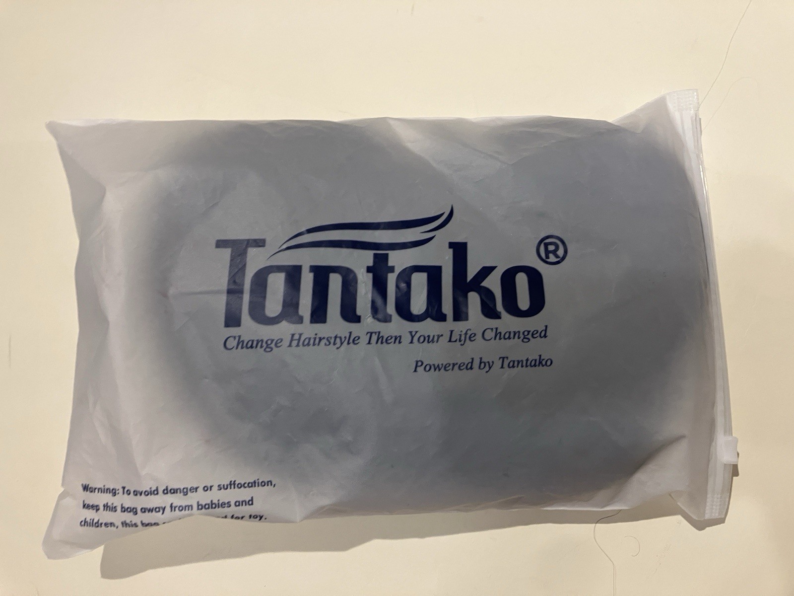 Tantako Kids Long Black Hair Wig
