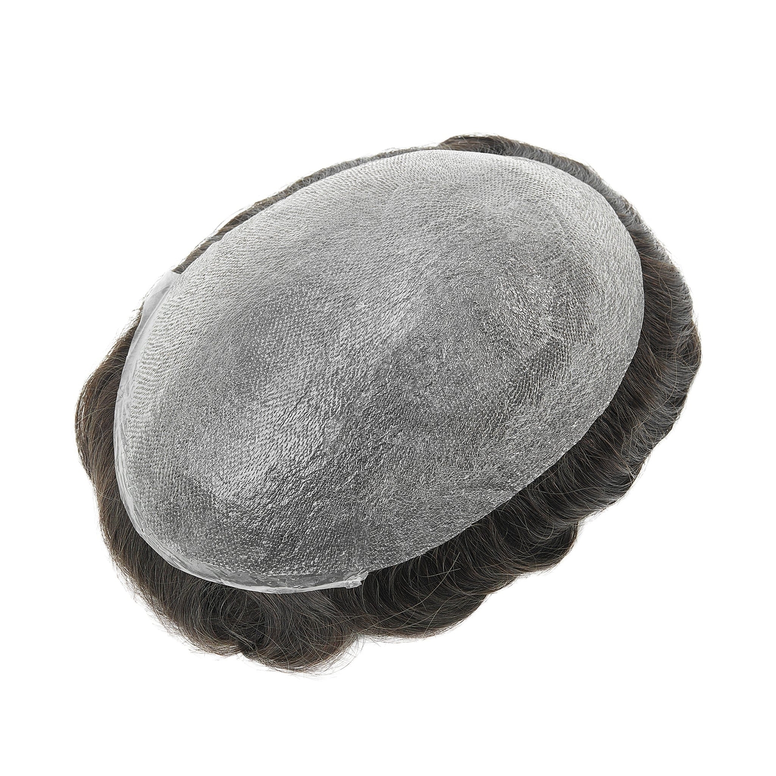 0.02-0.03mm Full Poly Thin Skin Hair Systems For Men | Poly Skin Toupee