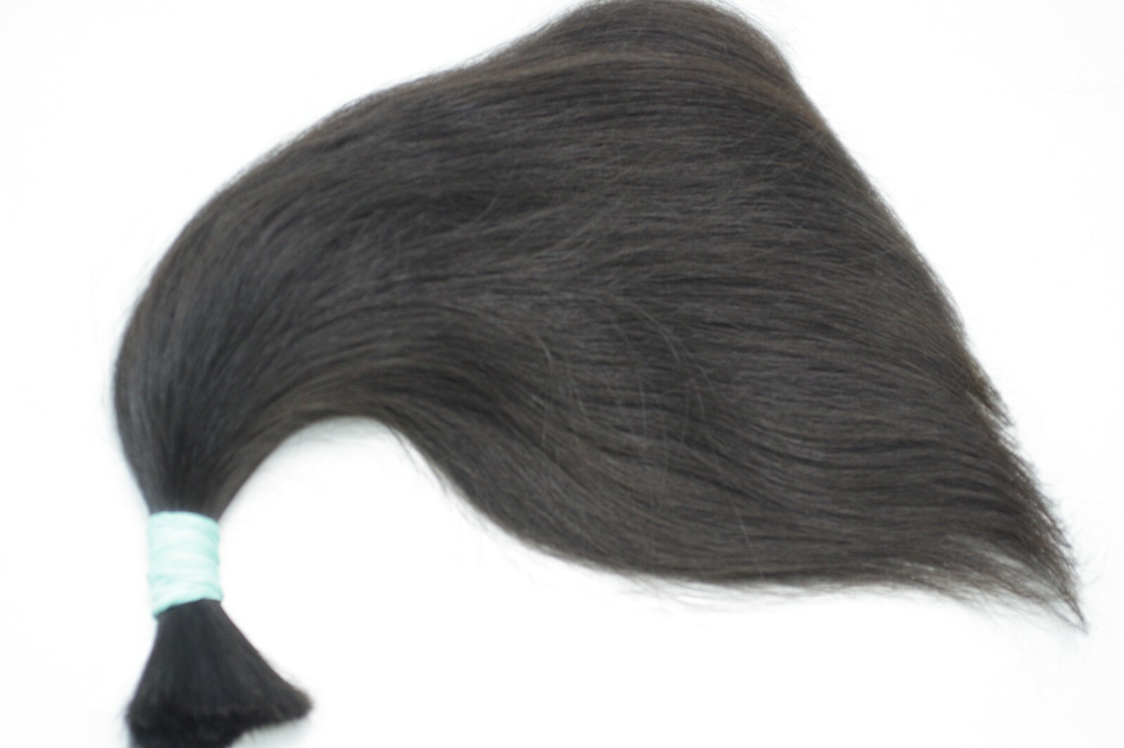 Natural Vigrin not colored Hair Extension Dark Brown 45cm/17,7″ & 137gr/4,83oz